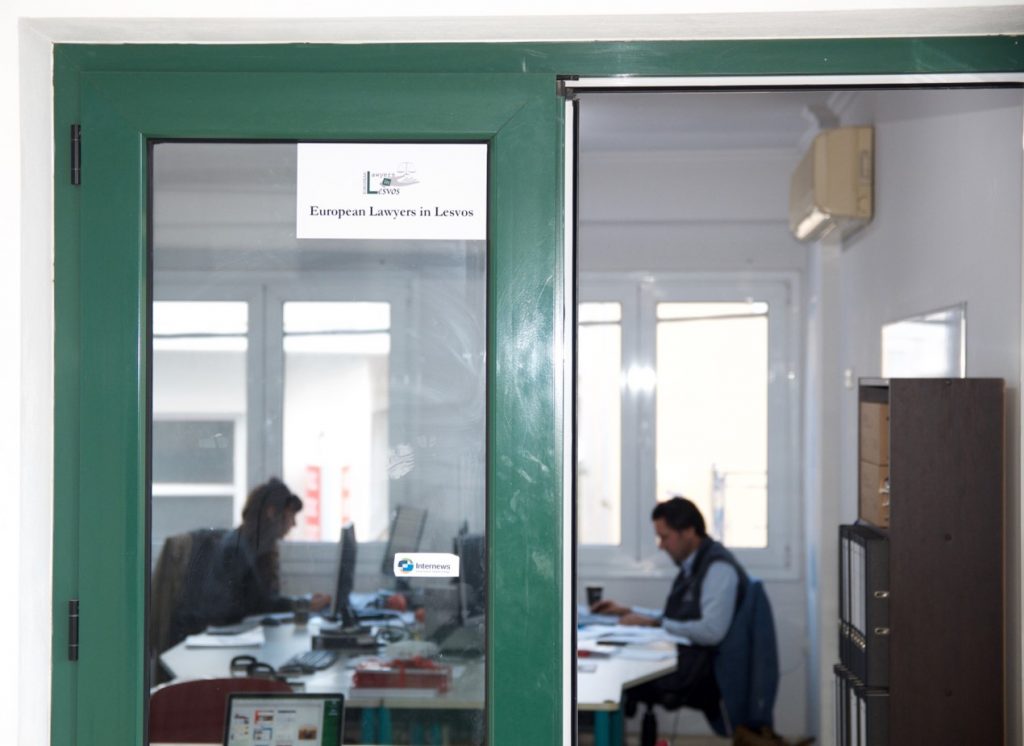 The ELIL Office in Moria, Lesvos