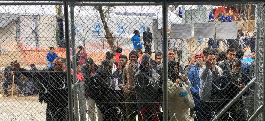 Refugee Camp, Moria, Lesvos