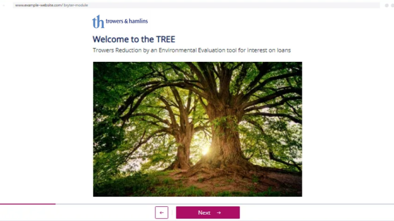 Trowers & Hamlins' application, Trowers' TREE